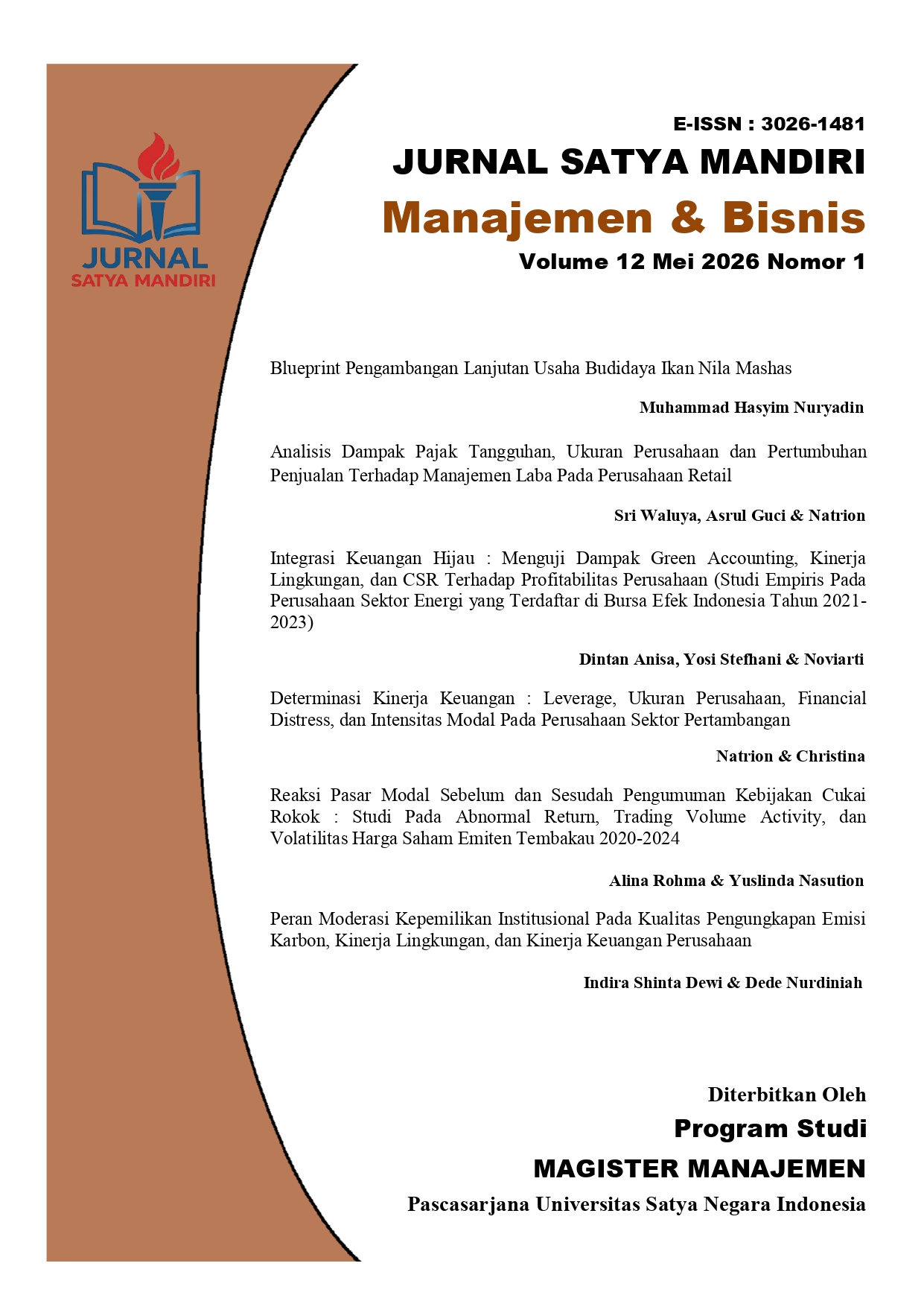 					View Vol. 12 No. 1 (2026)
				